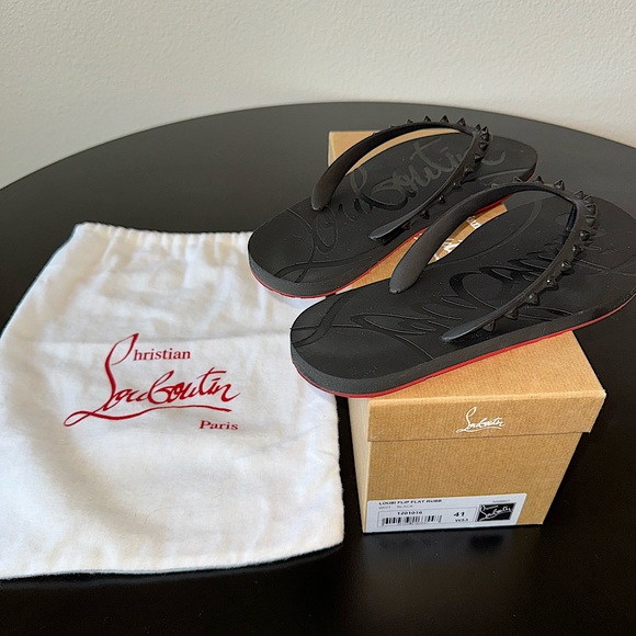 Christian Louboutin Loubi Flip Flop - Picture 3 of 8